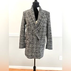 NWT MNG BY MANGO TWEED BLAZER